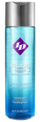 ID Glide Lubricant 8.5 Ounce Smooth and Silky Personal Intimacy Gel Water Based Lube